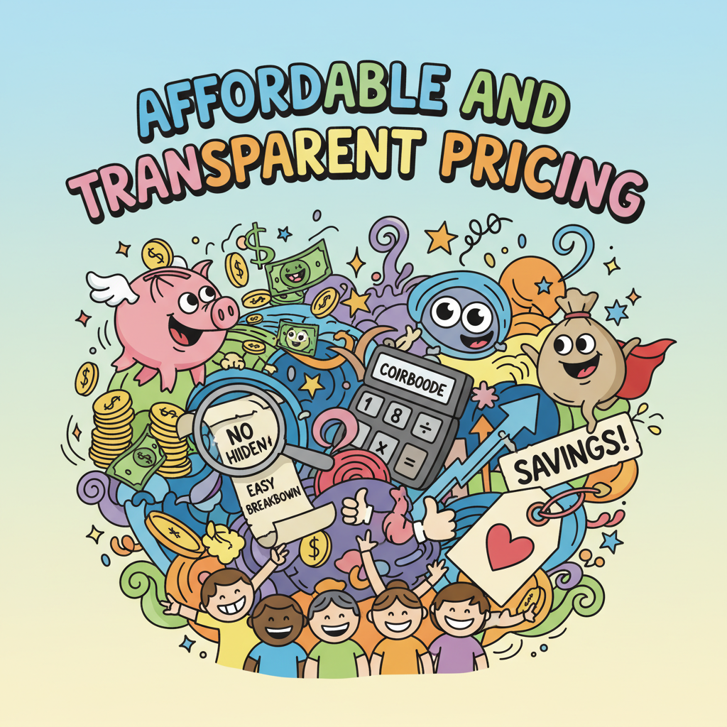 Affordable and Transparent Pricing