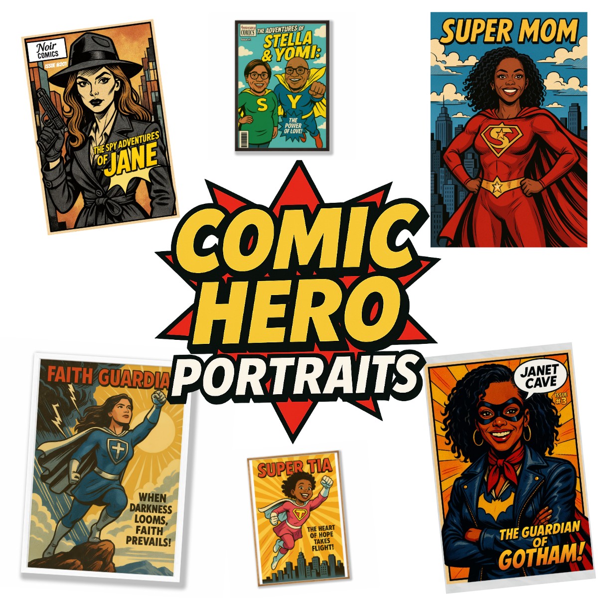 Custom Comic Portrait
